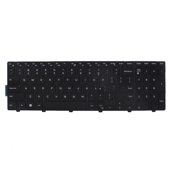 Used Backlit Keyboard for Dell Inspiron 7557 7559 Laptops G7P48 - Click Image to Close